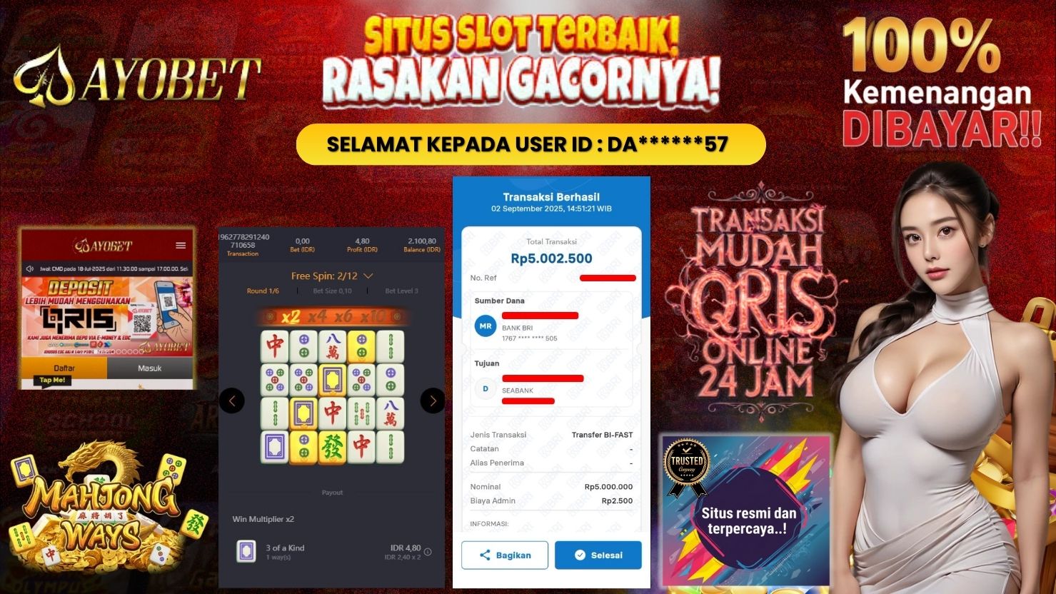 AYOBET JACKPOT SLOT MAHJONG WAYS